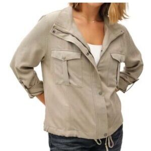 Korye. Light Taupe Utility Jacket - Women